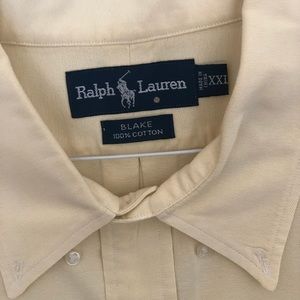 🏀 Yellow Short Sleeve Polo